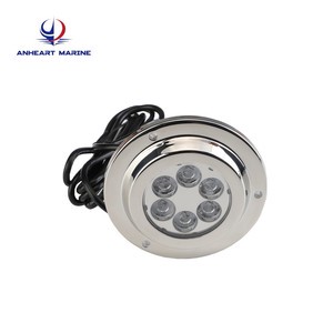 Stainless Steel LED Underwater Lights for Yacht and Boat White Light 316 Marine Grade for Fishing