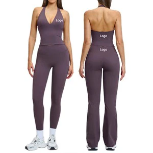 Best Design Yoga Set Sleeveless New Design Yoga Sets Light Weight Women Yoga Set Available in Different Colors