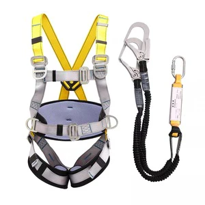 Nettel Best-Selling Full-Body Protection Fall Arrester Five-Point Safety Belt for High-Altitude Rescue Operations Made Durable