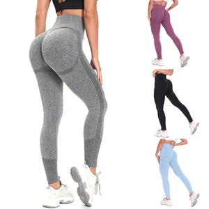 S-SHAPER Wholesale Activewear Workout Sports High Waist Tights Fitness Yoga Gym Pants Butt Lift Scrunch Seamless Leggings Pants