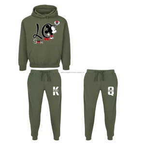 Fashion Outdoor OEM Men Autumn Plus Size Casual Sweat Suits New Design Contrast Color High Quality Elastic Waist Lightweight 2 1