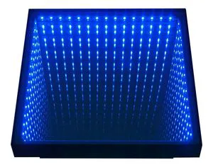 Hot Sale 3D Interactive Led Floor Waterproof Led Dance Floor for Party Wedding Stage Infinite Mirror Stage Equipment