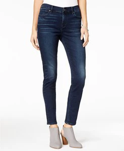 Fashion Skinny Denim Jeans Women None Decoration Straight Casual Stretch Pants Ladies Slim Tight Trendy Clothing Trousers Girl
