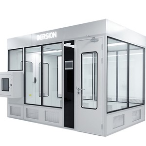 ISO 7 GMP Standard Modular Cleanroom Project With HVAC System One-stop Solution 3 Years Warranty Turnkey Clean Room