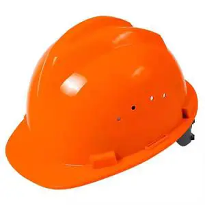 VOLT Hard ABS V-shaped Safety Helmet CE Certified Breathable Lightweight 4-Suspension 400g Construction Site Personal Safety