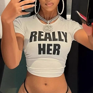 Custom Clothing Unisex Casual Woven Patchwork Crop Tops Loose Baby Short Sleeve Crew Neck Summer Eco-Friendly Silk Screen