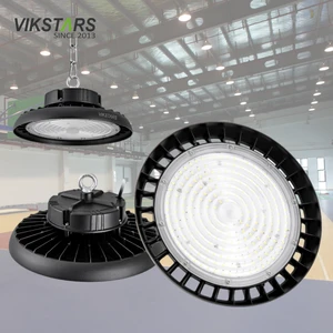 Best Price 100W 150W 200W UFO High Bay Lights for Warehouse Workshop Indoor Lighting Support SKD Lamp Kit High Bay Lamps