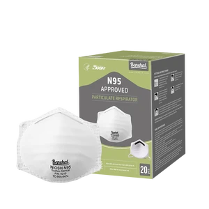 NIOSH N95 Personal Protective Face Mask Dust Respirator with Anti-Dust Features