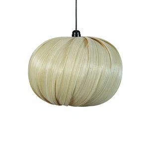 New Collection Bamboo Rattan Light Shade Natural Woven Ceiling Lamp Custom Size And Color
