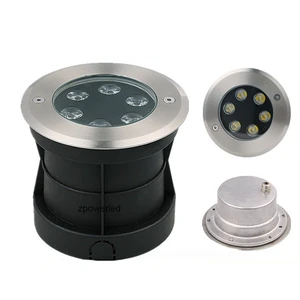 Low Voltage Stainless Steel Housing IP68 Waterproof Cool White 12V 24V 6W LED Underwater Pool Lights