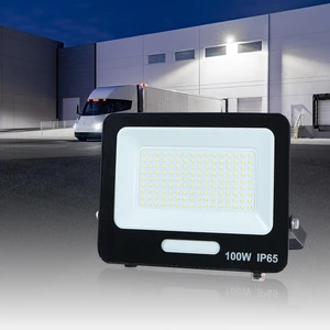 KCD Explosion-Proof Day Night High Brightness Sensor Aluminum Housing Factory Low Price 50w 100w 300w 500w Flood LED Light