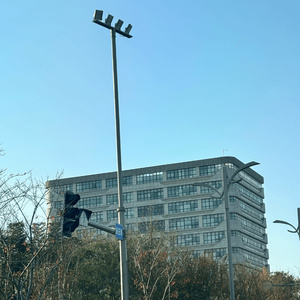 Corrosion-Resistant High Mast Lighting Pole for Marine Port and Petrochemical Plant