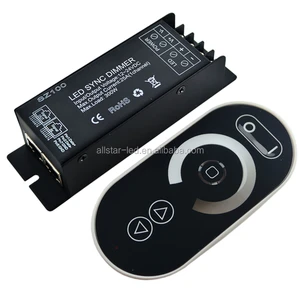 LED RF Touch Dimmer 25A 300W Led SYNC Dimmer Switch for Led Stirp Light DC12-24V