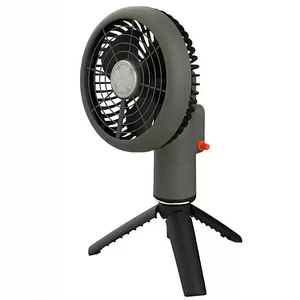 Type-C Rechargeable LED Camping Light Fan With 260 Lumens Brightness IP44 Waterproof For Camping & Outdoor Use