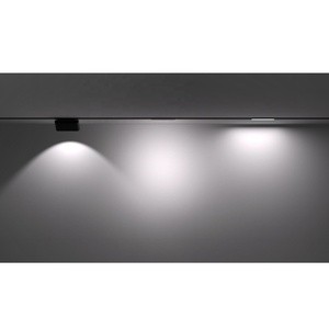 Low Voltage DC Safe Flexible Customized Magnetic Led Light With Track Rail Slim Magnetic Track Light