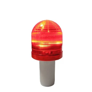 Compact Red LED Signal Lamp Flashing Warning Light for Industrial Equipment Safety