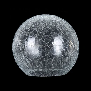Creative Transparent Globe Cracked Glass Lamp Shade
