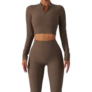 Customized Logo Plus Size for Different Color Yoga Set For Women New Latest Design Women Yoga Set for Wholesale