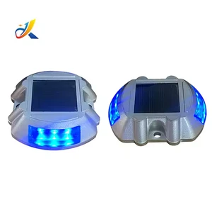2026 Solar Powered LED Multiple Colors Flashing Light Solar Road Stud Flashing Light
