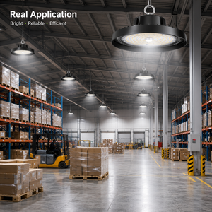 High Lumen 190lm/w Round High Bay Die-casting Aluminum IP65 ufo Led High Bay Light for Warehouse