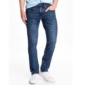Denim Jeans Pant for Men Casual Denim Pants Men Slim Fit Stretch Streetstyle Jeans for sale