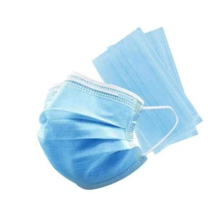 Disposable Type II Protective Face Masks 3-Ply Surgical Grade For Adults Most Effective Against Airborne Bacteria