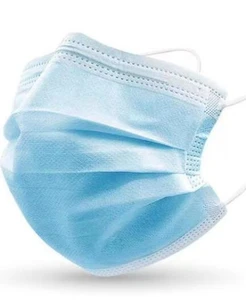 Disposable 3 Ply Blue Face Mask Non Woven Protective Mask Anti Dust Anti Droplet Breathable Mask Wholesale
