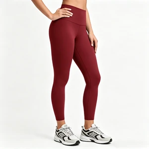 Sustainable Bamboo Cotton Yoga Leggings Skin Friendly Workout Tights Breathable Yoga Pants for Women