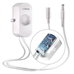Dimmable Light Smart Sensor Switch Adjuatible LED Light Motion Sensor With Time Delay For Cabinet Staircase Bedroom