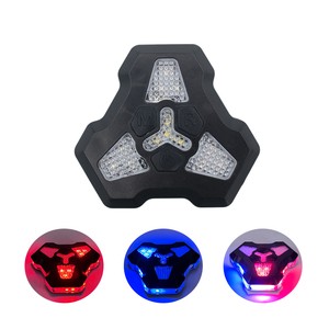 IP65 Waterproof LED Waist Clip Light Rechargeable Touch Control Emergency Flashing Lamp Car Rescue Safety Light