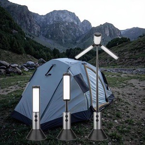 Outdoor Camping Light Portable Led Lantern Rechargeable Tent Light Hanging Lamp Waterproof Lightweight Camping Lantern