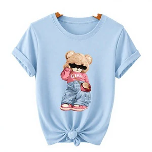 Plus Size Women 100% Cotton Oversized Casual T-Shirts 2026 Streetwear Solid Eco Friendly OEM Manufacturer Customizable
