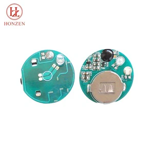 Circular Design Small Single Led Modules with Light Sensor Activation