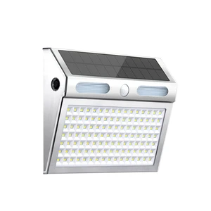 High Quality Solar Powered Security Lights 112 LED Motion Sensor Waterproof Stainless Steel Solar Wall Lights