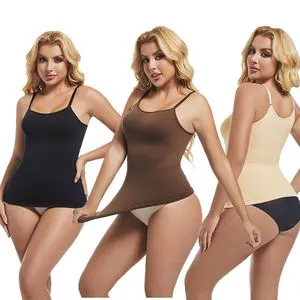Custom Seamless Shaper Vest for Women Tummy Control Sculpting Cami Corset Shapewear Camisole Slimming Body Shaper Tank Top