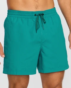 Sustainable 100% Polyester Men's Boardshorts Elastic Waist Sporty Breathable Quick Dry Beach Surf Swim Trunks Custom Service