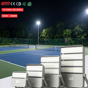 Baseball Field Lighting 100W 600W LED Stadium Sports Flood Light 300W 400W 500W Outdoor Football Rugby Tennis Lighting