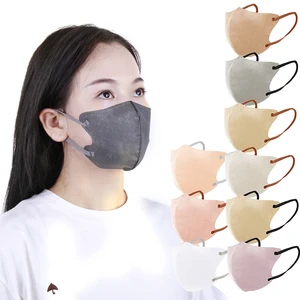 Wholesale Disposable 10pcs Adult 3 Layer Mask Protective Face Mask Facemask 3d 2d