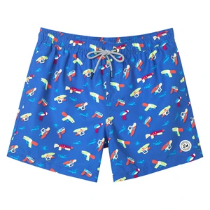 Mens Swim Trunks With Compression Liner Swimming Trunks 5 Inch Bathing Suit Quick Dry Swim Shorts Custom Summer Shorts