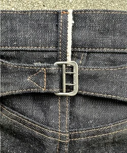 Bull Selvage Denim Men's Slim Fit Straight Leg Korean Style Casual Japanese Mid Waist Breathable Solid Spring Jeans