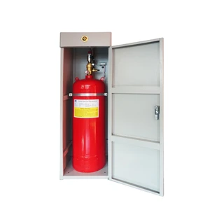 FM200 Fire Extinguishing 70L Pipe Network Sevofluoropropane Gas Automatic Fire Suppression Systems Fm200