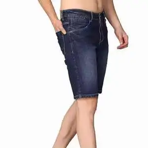 Premium Fabric Men Casual Denim Shorts Professional Style Quick-Drying Breathable High Quality Customizable