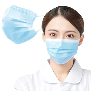 Surgical Half Face Mask Breathable Medical Suppliers 3 Ply Disposable Protective Face Mask