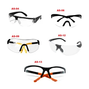 Polycarbonate Anti-Spit Splash Impact Scratch Transparent Eye Mask Industrial Labor Protection Goggles