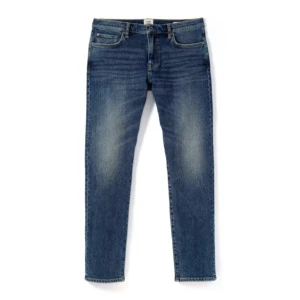 Classic Men Denim Pants Regular Fit Durable Comfortable Fabric Perfect for Work Travel Streetwear and Daily Use