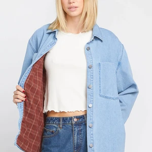 Denim Jeans Jacket Wholesale Price Ladies Denim Jacket Woman Custom Brand & Logo Women's Washed Denim Jackets