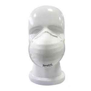 CE Certified Disposable FFP2 Face Respirator Industrial Earloop Dustproof Half Face Mask Flat Pattern Reusable EN149 Certified