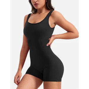 Hot Sale Fitness Jumpsuit Sport Women 2024 One-piece Gym Fitness Summer Short Jumpsuits Yoga Rompers Women Jumpsuit