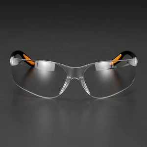 Wejump Wholesale Transparent Eyeglasses Lightweight Safety Goggles Dustproof Impact-Resistant Eye Protection for Work Home