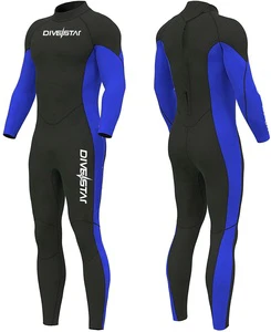 DIVESTAR Wetsuits 3mm 5mm Neoprene Wetsuit Full Body Back Zip Wet Suits For Diving Snorkeling Surfing Swimming In Cold Water
